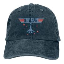 Top Gun Classic Vintage Jet Blue & Red Movie Stars Baseball Cap Men Cowboy Hats Women Visor Protection Snapback Caps Adjustable balta
