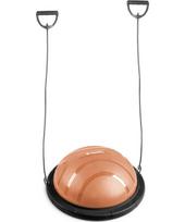 Balansavimo treniruoklis inSPORTline Dome Edge su pasipriešinimo gumomis - juoda-mocha mousse