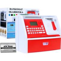 Bankomato taupyklė su lenkiškais pinigais