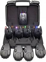 Žuvies kibimo signalizatorių rinkinys Fox Micron MX 4+1 su CEI193 valdymo pultu