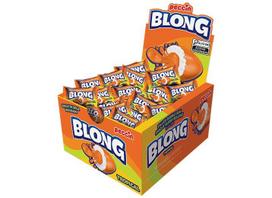 Tropinių vaisių skonio kramtomoji guma Blong, 40 vnt. x 5 g.
