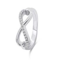 Sidabrinis žiedas moterims Brilio Silver RI052W, Clear