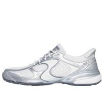 Skechers Exhilarate Metallic Dreams Casual Comfortable Trendy Low-Top Training Shoes Women sneaker White 104532-WSL 35