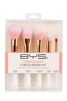 BYS Makiažo šepetėlių rinkinys Complexion Brush Kit 5 pc