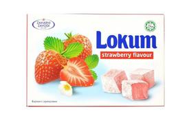 Lokum „Saldūs laikai“ braškių skonio 140 g, 140 g