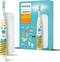 Philips Sonicare for Kids elektrinė dantų šepetėlis su linksmais lipdukais vaikams, dizaino leidimas "Design a Pet"