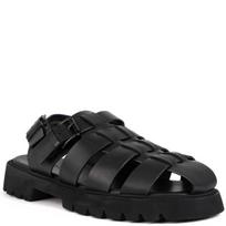 SERGIO MORETTI Basutės vyrams, Juoda, Sandals, 41