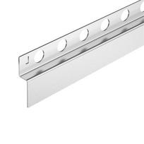 Stiklo atramos strypas Balneo, kairė, nerūdijančio plieno (inox), 170 cm