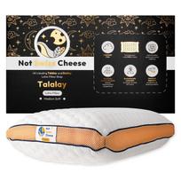 Talalay latekso ortopedinė natūrali ergonomiška vidutinio minkštumo pagalvė, 70x40 cm, 40x70 cm