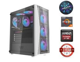 Kompiuteris Ryzen 5 5600G 32GB 1TB SSD 2TB HDD RX580 8GB NoOs
