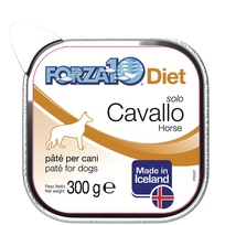 Solo Diet Zirgs FORZA10 — Suņu pastēte, 300 g