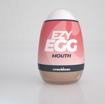 Masturbatorius kiaušinis Crushious EZY Egg Oral, 1 vnt.