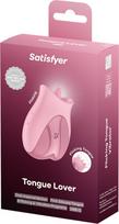 Vibratorius Satisfyer Tongue Lovers, rožinis