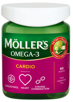 MOLLERS Cardio Omega-3, 60 kapsulas