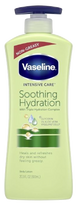 VASELINE ķermeņa pieniņš "Mierīga mitrināšana", 600 ml