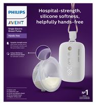 Elektriskais piena sūknis ar brīvroku funkciju PHILIPS Avent, vienpusējs, 1 gab.