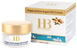 HEALTH&BEAUTY Triple Active Argan Oil sejas krēms, 50 ml