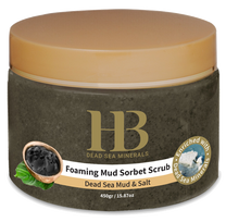 HEALTH&BEAUTY Dead Sea Minerals Foaming Mud Sorbet skrubis, 450 g