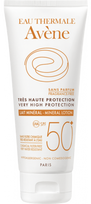 AVENE Minerālu saules aizsarglīdzeklis ar ļoti augstu aizsardzības līmeni SPF50+, 100 ml