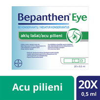 BEPANTHEN acu pilieni 0,5 ml, 20 vienības