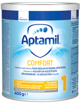 APTAMIL Comfort 1, 400 g — piena maisījums zīdaiņiem