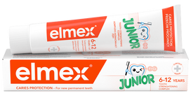 ELMEX Junior zobu pasta (6–12 gadi), 75 ml