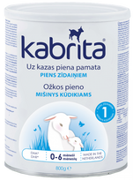 KABRITA 1 — 800 g kazas piena formulējums zīdaiņiem