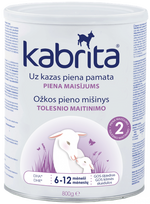 KABRITA 2, 800 g - piena formula no kazas piena