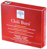 NEW NORDIC Chili Burn tabletes, 60 gab.