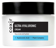 COXIR sejas krēms ar hialuronskābi, 50 ml