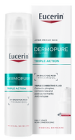 Eucerin® DermoPure Clinical Trīskārtīgi koriģējošais fluīds, 40 ml