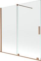 Vonios sienelė Mexen Velar II, Brushed copper, 160 x 150 cm