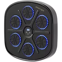 Muzikinis bokso treniruoklis su Bluetooth ir LED apšvietimu - treniruokitės smagiai ir efektyviai namuose!