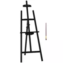 Sulankstomas molbertas, reguliuojamas 90° kampu 51,5 x 71,5 x 134,5 cm