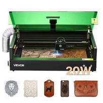 Lazerinio graviravimo ir pjovimo staklės 20W, darbo zona 500 x 320 mm