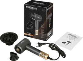 Plaukų džiovintuvas su antgaliais KRAFT&DELE KD4381, 2200W, LED