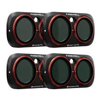 Freewell filtrų rinkinys, skirtas Insta360 Luna Ultra Bright Day (4 dalių rinkinys)