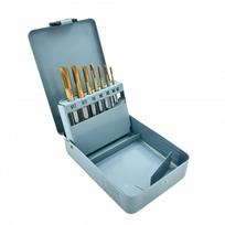 Sriegiklių rinkinys M3-M12 HSS M35 su TiN danga (7vnt) HTAP070TIN