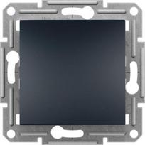 Switch, 1-gang, two-way, without frame, anthracite, Asfora EPH0400371 | 3606480729294