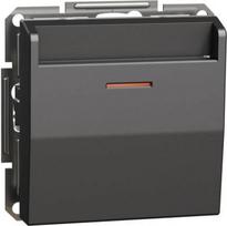 Hotel card switch 10AX, anthracite, Asfora EPH6200171 | 3606480729898