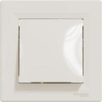 Switch, 1-gang, two-way, with frame, beige, Asfora EPH0400123 | 3606480525094