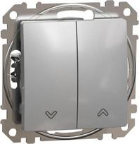 Roller Blind Push-Button 10A, professional, aluminium Sedna Design SDD113114 | 3606481479396