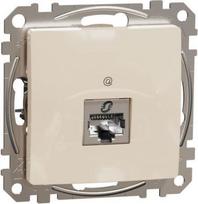 1xRJ45 data outlet CAT6 STP beige Sedna Design SDD112461S | 3606481466396