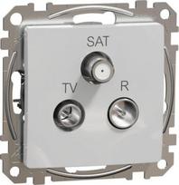 Intermediate TV / R/ SAT socket 7dB , aluminium Sedna Design SDD113484 | 3606481467010