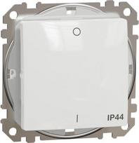 Switch, 2-pole, 10AX, IP44, white, Sedna Design SDD211102 | 3606481481856