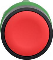 Red flush pushbutton head Ø22 push-push unmarked. range of product: Harmony XB5 - device short name: ZB5 - mounting diameter: 22 mm. ZB5AH04 | 3389110134872