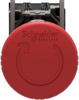 Red Ø40 Emergency stop, switching off Ø22 trigger latching turn release 1NO+2NC. range of product: Harmony XB4 - product or component type: complete emergency switching off pushbutton - device short name: XB4 - bezel material: chromium plated metal - XB4BS84441 | 3389110966244