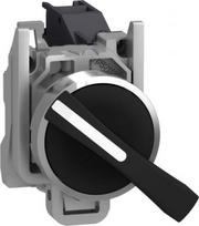 Harmony XB4, Selector switch, metal, black Ø22, long handle, 3-positions, stay put, 2 NO XB4BJ33 | 3389110887105