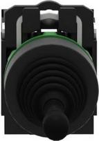 Joystick controller Ø22 2-direction spring return 1NO per direction. range of product: Harmony XB5 - product or component type: complete joystick controller - device short name: XD5 - fixing collar material: plastic - mounting diameter: 22 mm - shape XD5PA22 | 3389110904291