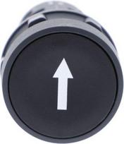 Harmony XB7, Monolithic push button, plastic, white, Ø22, spring return, marked UP ARROW, 1 NO XB7NA11341 | 3606480469794